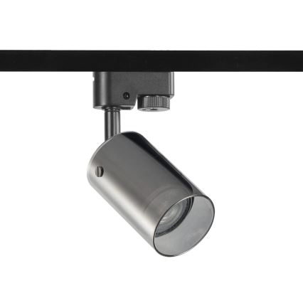 Reflektor za šinski sistem SMOKY 1xGU10/10W/230V, crne boje