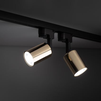 Reflektor za šinski sistem TOP 1xGU10/10W/230V zlatna/crna