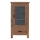 Regal RAMI 60x120x45 cm masivno drvo/palisandar
