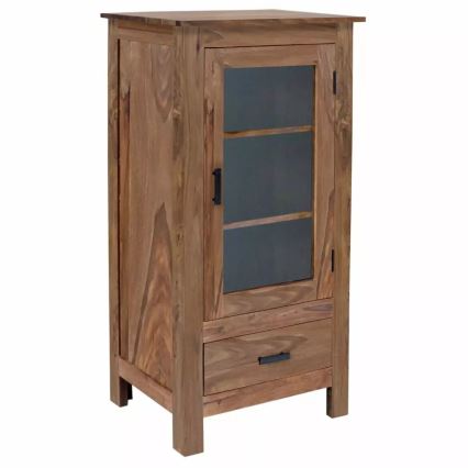 Regal RAMI 60x120x45 cm masivno drvo/palisandar