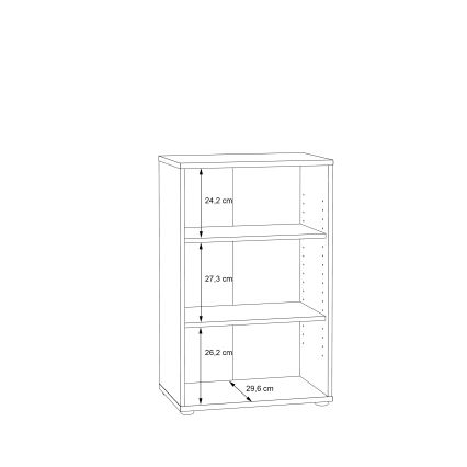 Regal URAN, artisan hrast