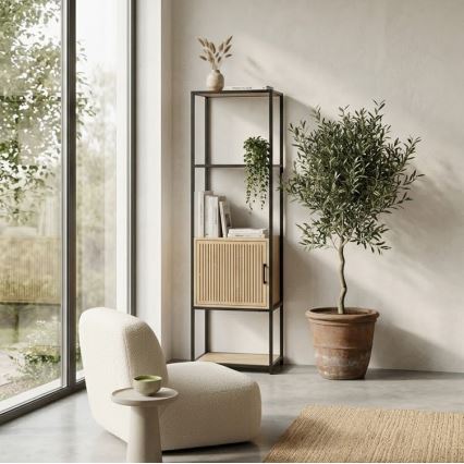 Regal za knjige BAZO 43x153 cm braon