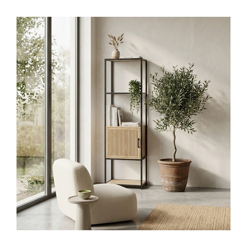 Regal za knjige BAZO 43x153 cm braon