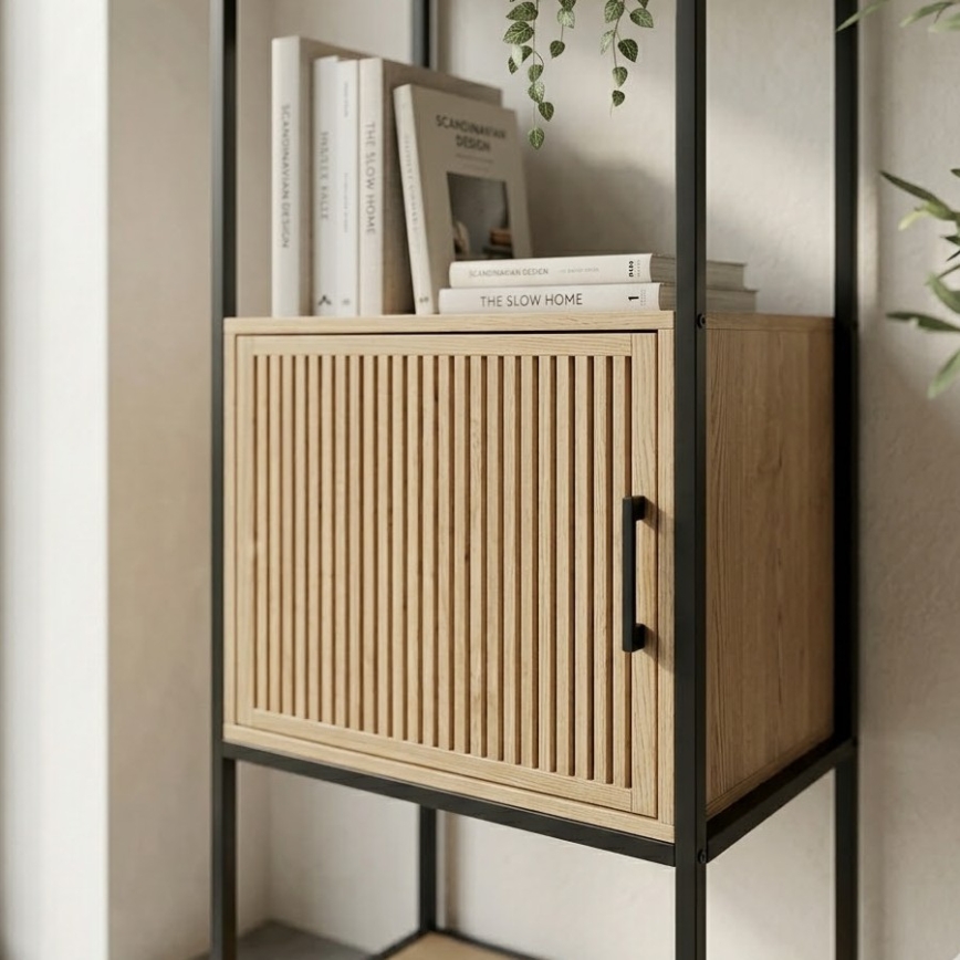 Regal za knjige BAZO 43x153 cm braon