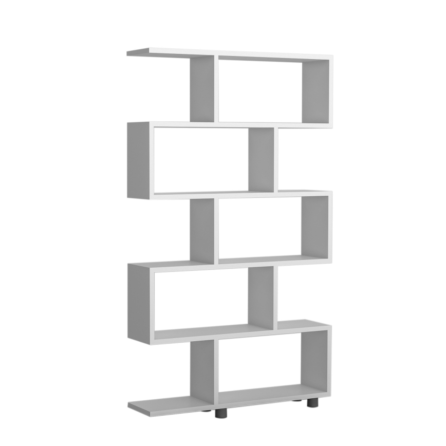 Regal za knjige ELIF 156x90 cm, bela