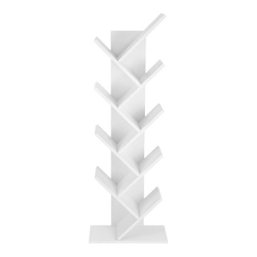 Regal za knjige LIVARO bela