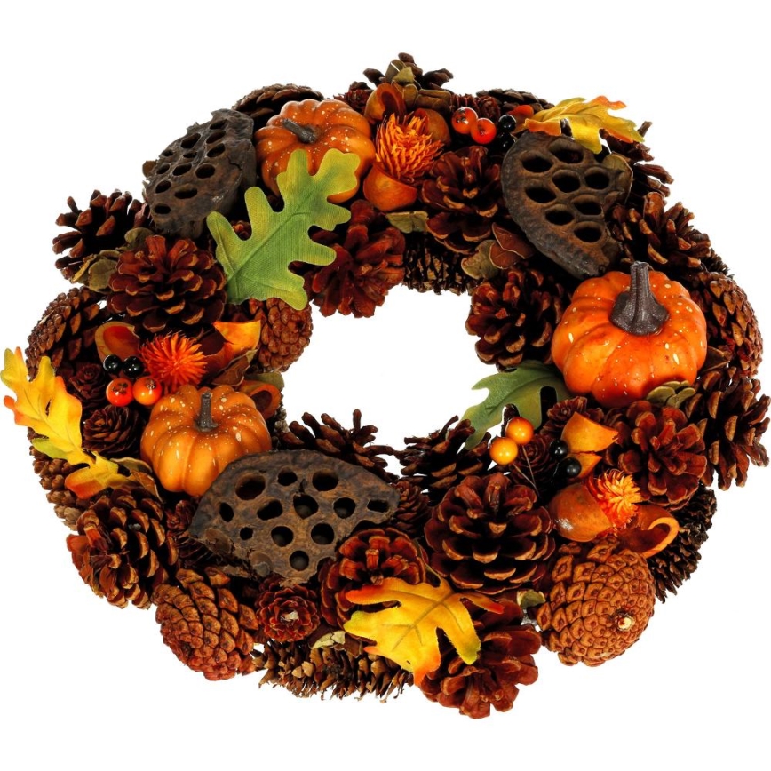 Jesenji venac HALLOWEEN, prečnika 35 cm
