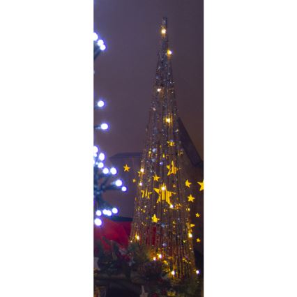LED božićna dekoracija LED/2xAA 40 cm stožac