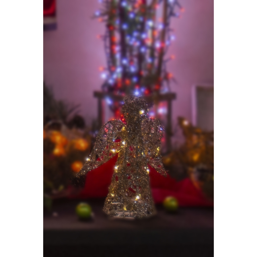 LED božićna dekoracija LED/2xAA anđeo