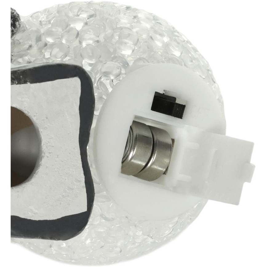 LED Božićna dekoracija LED/2xLR44/topla bela sneško sa kuglom