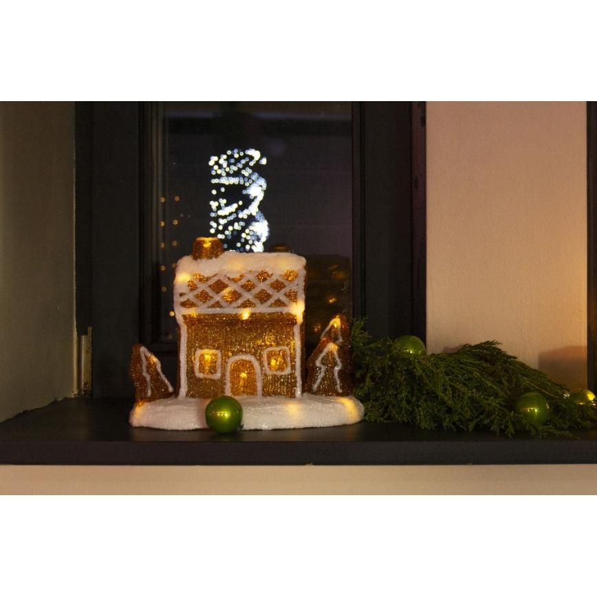 LED božićna dekoracija LED/3xAA topla bela