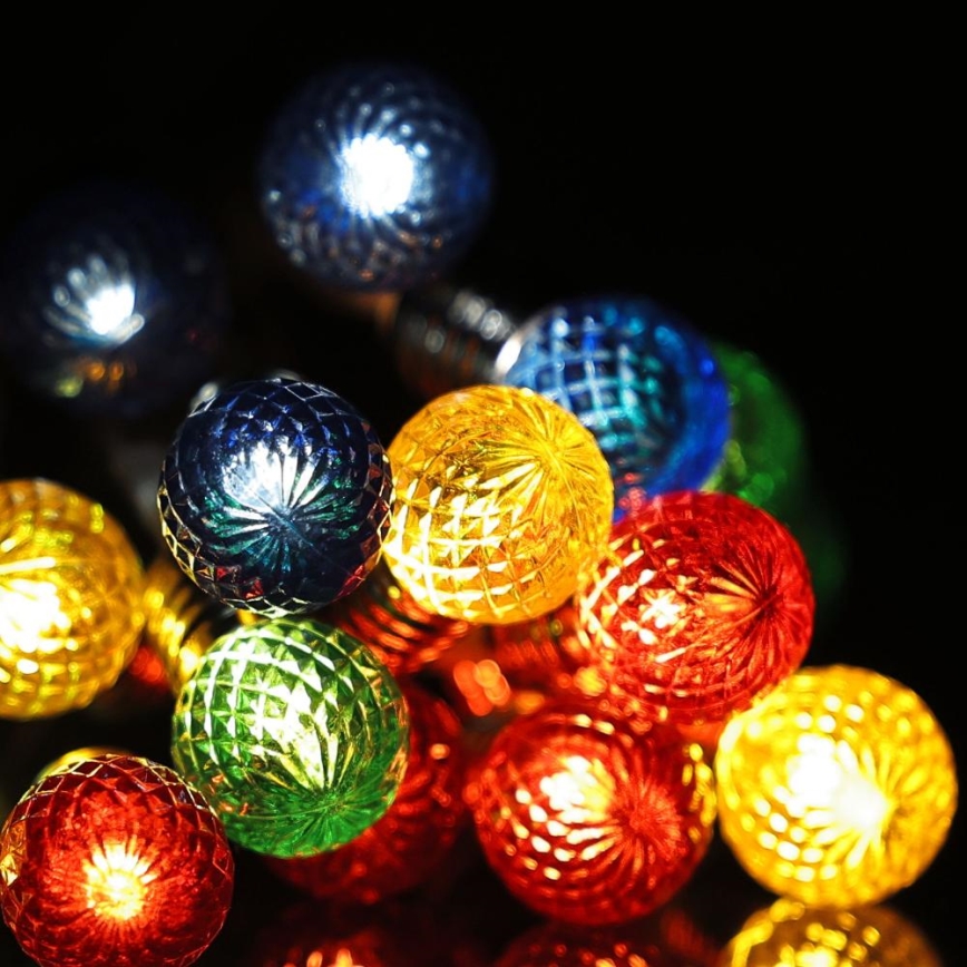 LED božićni lanac 20xLED/2xAA/topla bela 1,8m sijalice