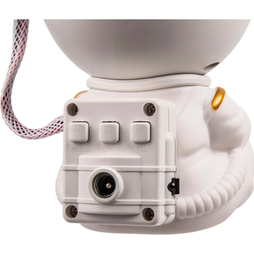 LED dečiji projektor 230V, astronaut, 12,5 cm + daljinski upravljač