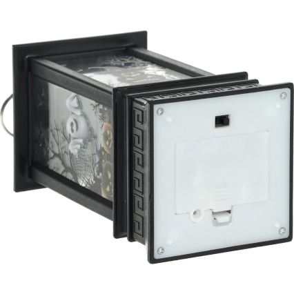 LED dekoracija HALLOWEEN LED/3xAAA/topla bela lanterna sa bundevama