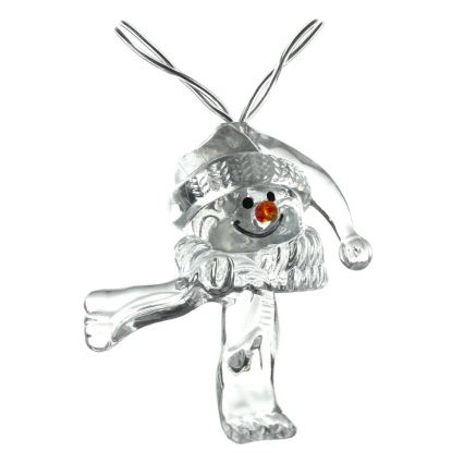 LED  lanac 10xLED/2xAA/topla bela 1,65m snegovići
