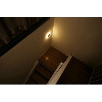 LED orijentaciono svetlo sa senzorom LED/0,45W/3xAAA 3000K belo