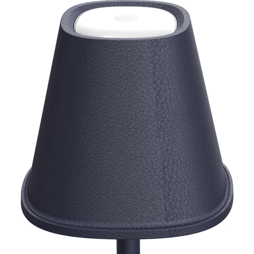 Punjiva prigušiva LED stona lampa, 3W, 1800 mAh — tamnoplava