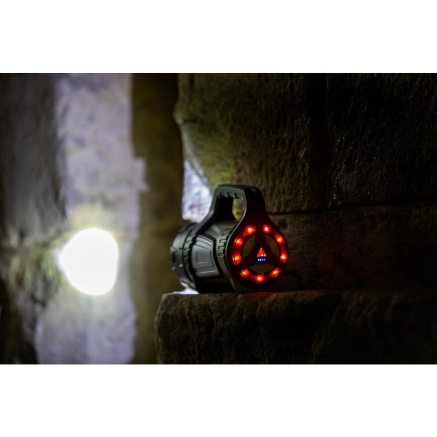 LED prigušiva spoljna punjiva svetiljka sa funkcijom powerbanke LED/21W/4400 mAh IP44