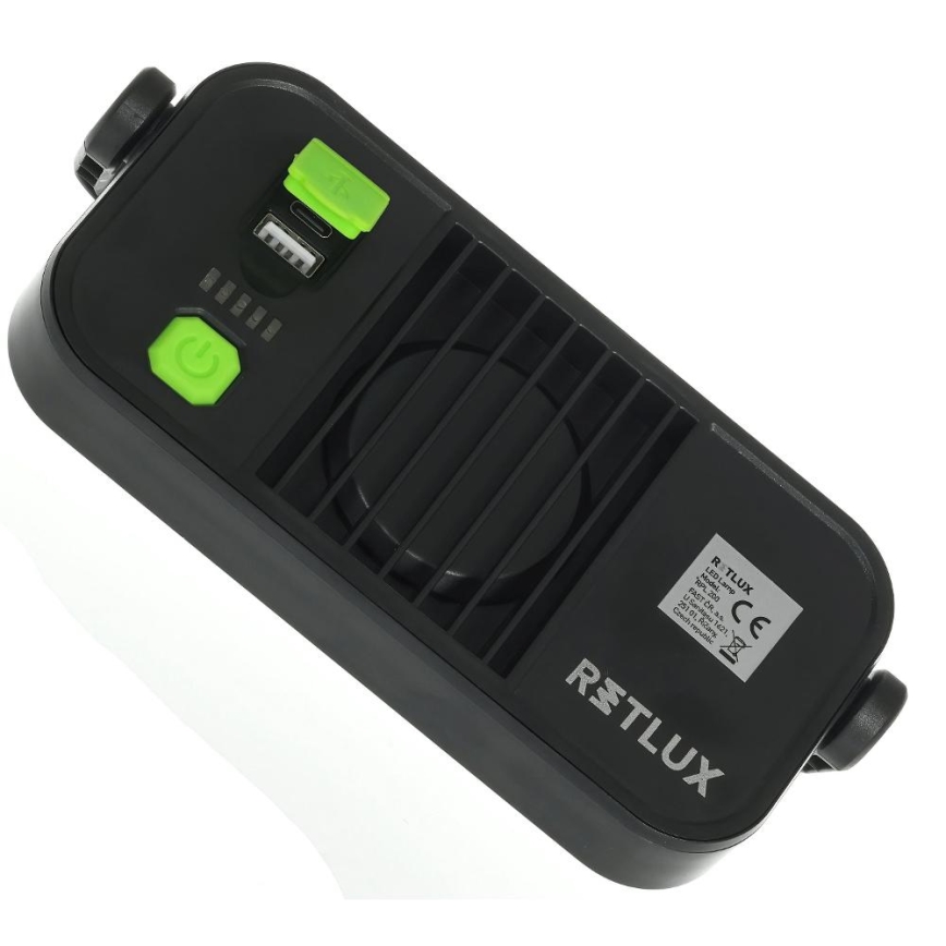 LED radna lampa sa funkcijom powerbanke LED/4400 mAh IP44 žuta/crna