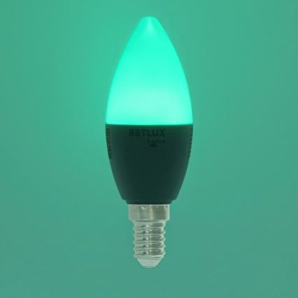 LED RGBW prigušiva sijalica C37 E14/4,5W/230V 2700-6500K Wi-Fi Tuya