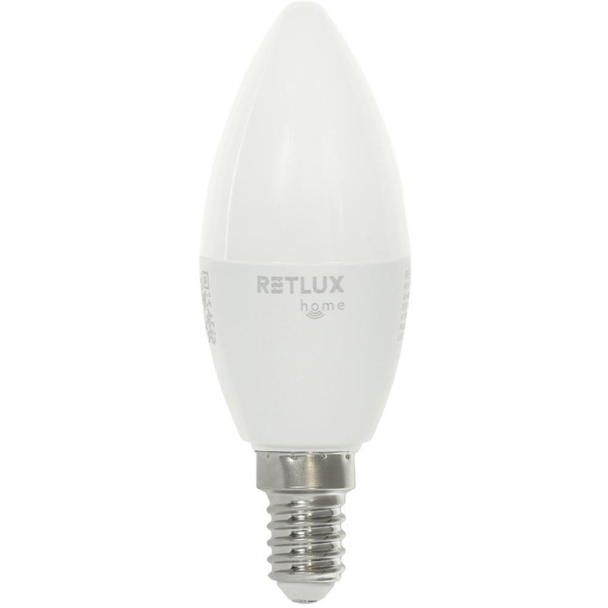 LED RGBW prigušiva sijalica C37 E14/4,5W/230V 2700-6500K Wi-Fi Tuya