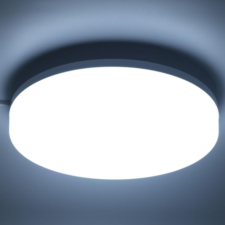 LED RGBW prigušiva plafonska lampa za kupatilo LED/20W/230V Wi-Fi IP44 bela