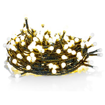 LED spoljni niz 100xLED/8 funkcija 15m IP44 topla bela