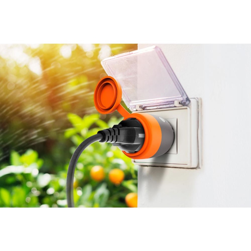 Pametna spoljna utičnica 3680W/230V/Tip F SCHUKO/16A Wi-Fi IP44