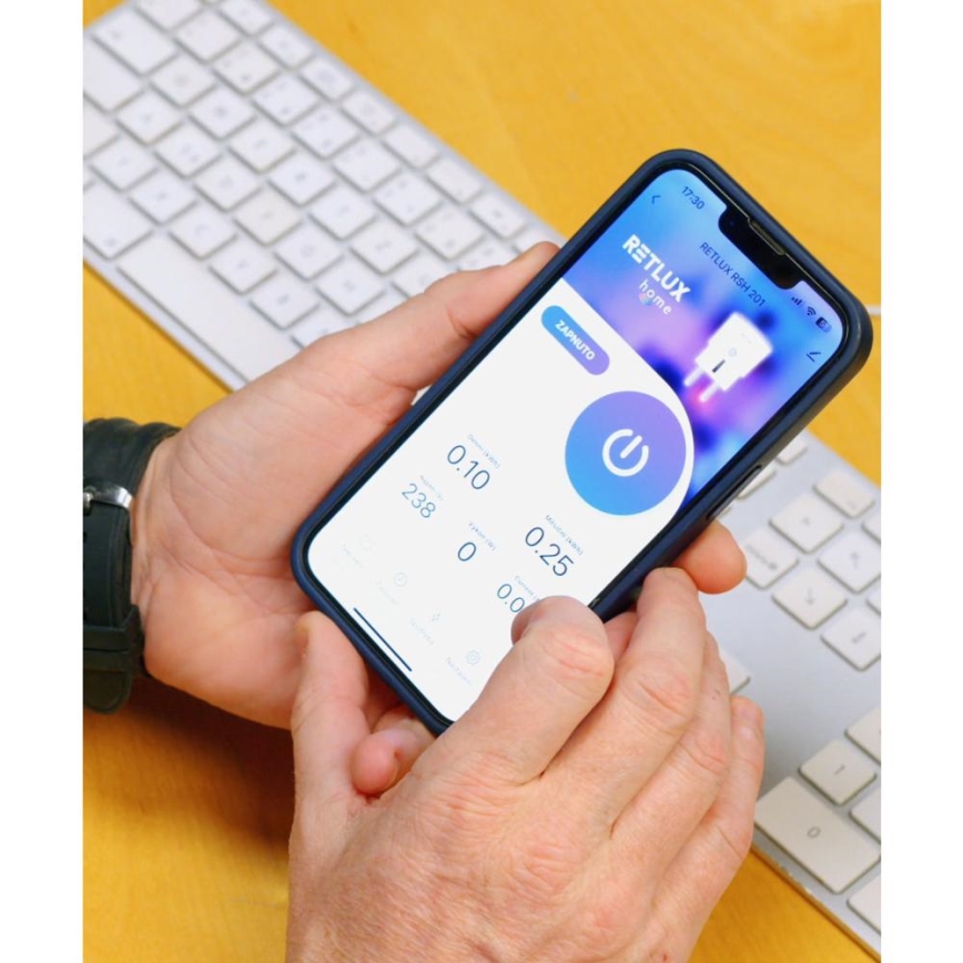 Pametna spoljna utičnica 3680W/230V/Tip F SCHUKO/16A Wi-Fi IP44