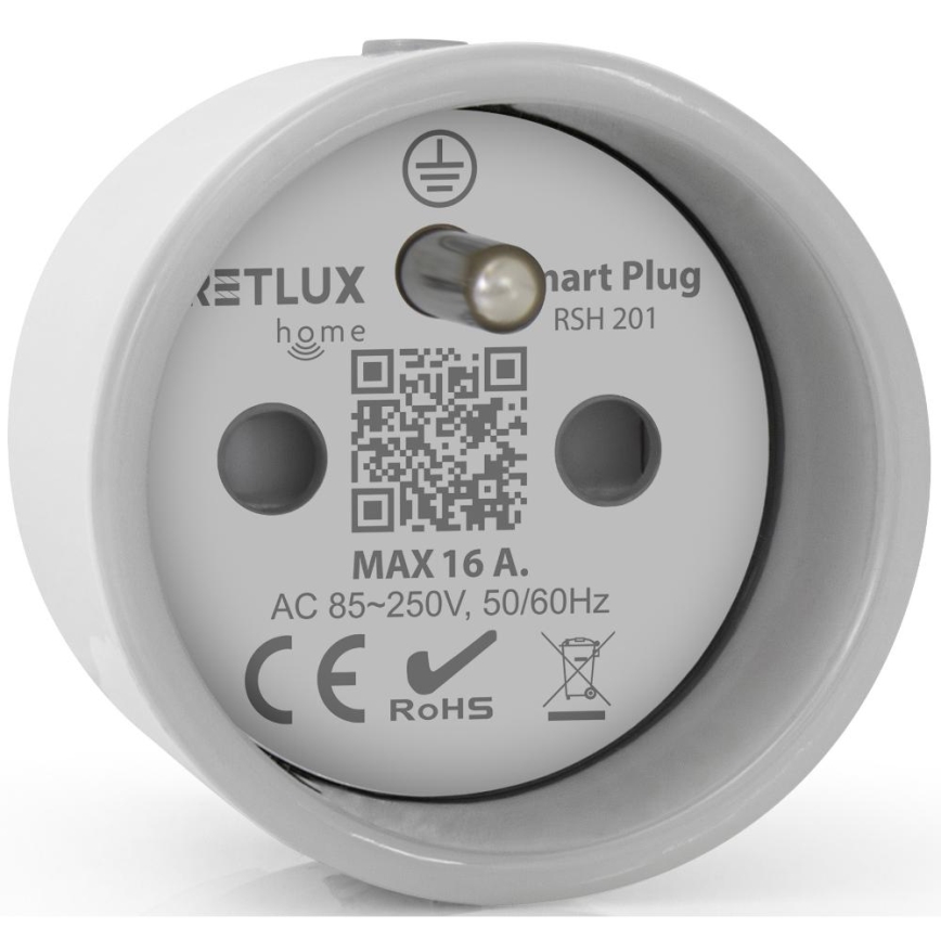 Pametna utičnica 3680W/230V/Tip E/16A Wi‑Fi Tuya