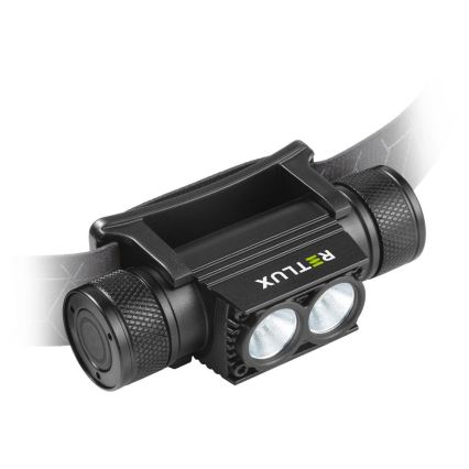 LED prigušiva punjiva aluminijumska čeona lampa LED/2600 mAh IP65