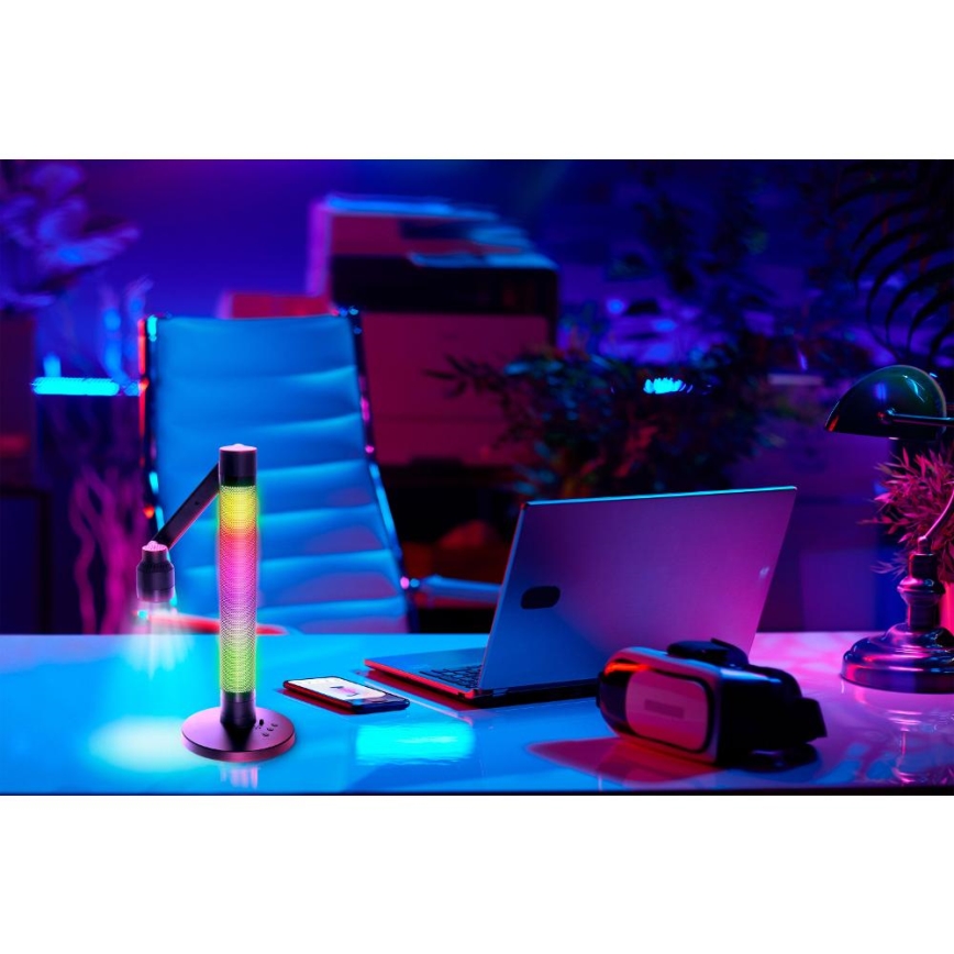 LED RGBW prigušiva stona lampa LED/10W/5V 2700-6000K Wi-Fi Tuya + daljinski upravljač