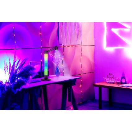 LED RGBW prigušiva stona lampa LED/10W/5V 2700-6000K Wi-Fi Tuya + daljinski upravljač
