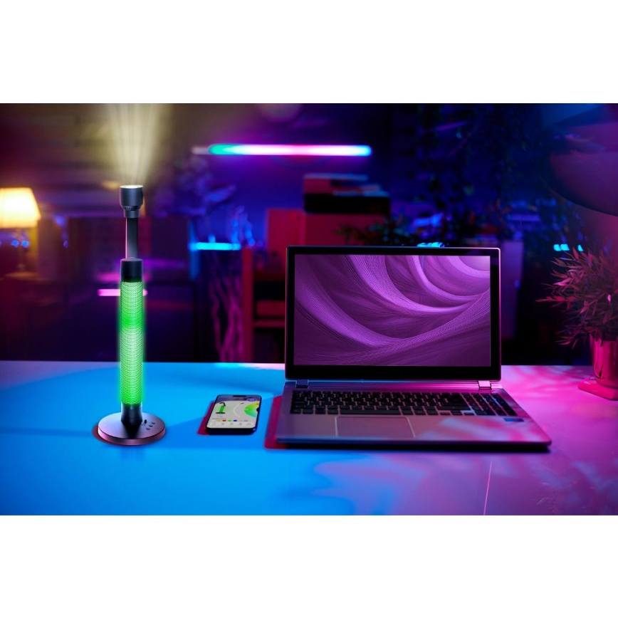 LED RGBW prigušiva stona lampa LED/10W/5V 2700-6000K Wi-Fi Tuya + daljinski upravljač