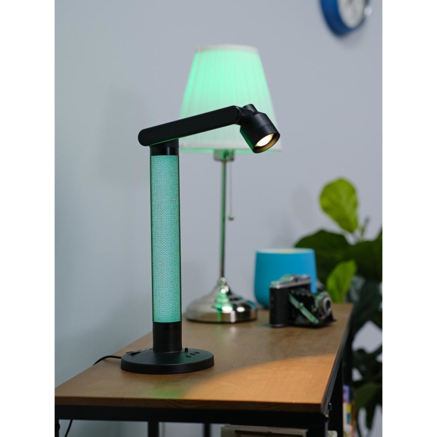 LED RGBW prigušiva stona lampa LED/10W/5V 2700-6000K Wi-Fi Tuya + daljinski upravljač