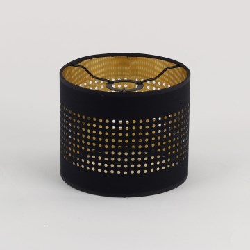 Rezervni abažur za luster BOGART E27, prečnika 16 cm, crno-zlatni