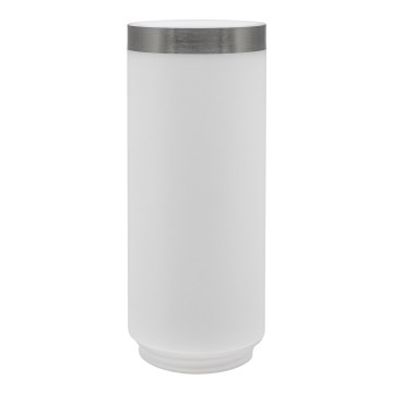 Rezervni abažur za spoljašnju lampu LIVIA/UTRECHT, bela/srebrna