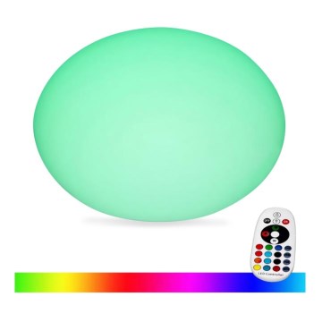 RGB LED prigušiva spoljašnja lampa LED/1W/5V 1000 mAh 20cm IP67 + daljinski upravljač