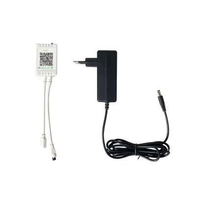 RGB LED prigušiva traka LED/26W/230V 20 m + daljinski upravljač