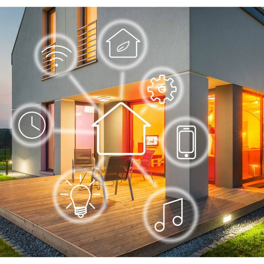 RGB LED prigušiva traka za spoljašnju upotrebu, Wi-Fi, 8W, IP65, 2 m, Tuya