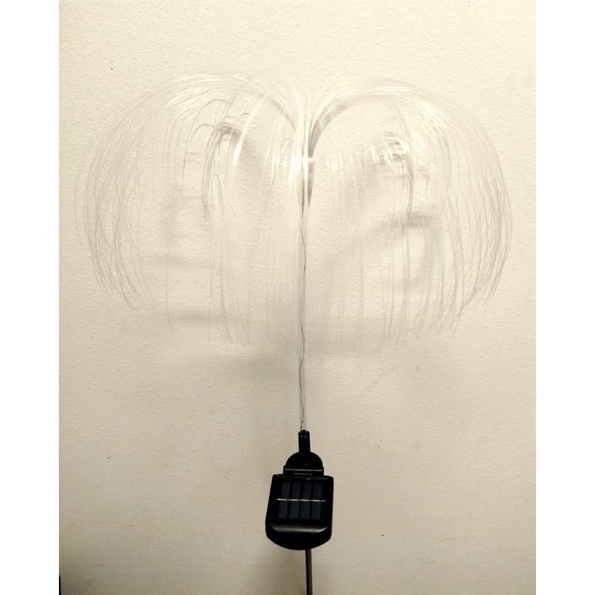 RGB LED solarna svetiljka LED/1,2V 300 mAh IP44 crna