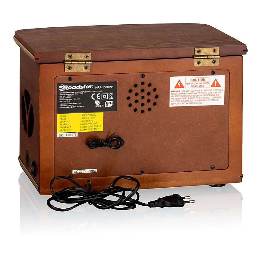 Roadstar HRA-1500UEMP - radio sa CD-om i USB priključkom, 32W/230V + daljinski upravljač