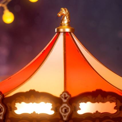 RoboTime - 3D slagalica muzičke kutije Klasični vrtuljak 5V