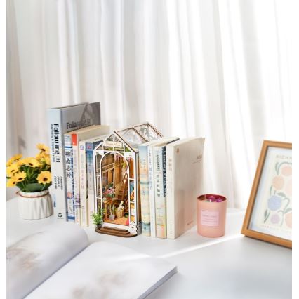 RoboTime - LED držač za knjige Garden house 3D slagalica 2xAAA