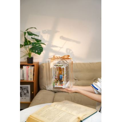 RoboTime - LED držač za knjige Garden house 3D slagalica 2xAAA