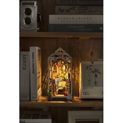 RoboTime - LED držač za knjige Garden house 3D slagalica 2xAAA