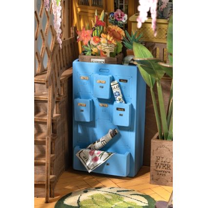 RoboTime - LED držač za knjige Garden house 3D slagalica 2xAAA