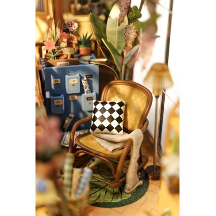 RoboTime - LED držač za knjige Garden house 3D slagalica 2xAAA