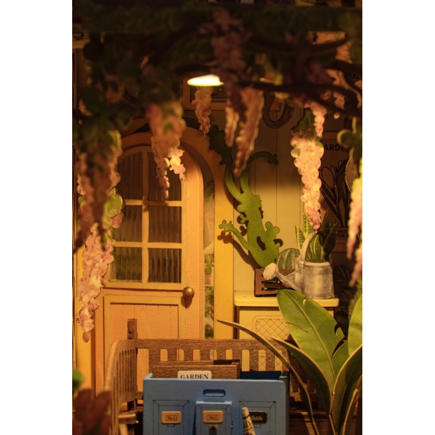RoboTime - LED držač za knjige Garden house 3D slagalica 2xAAA