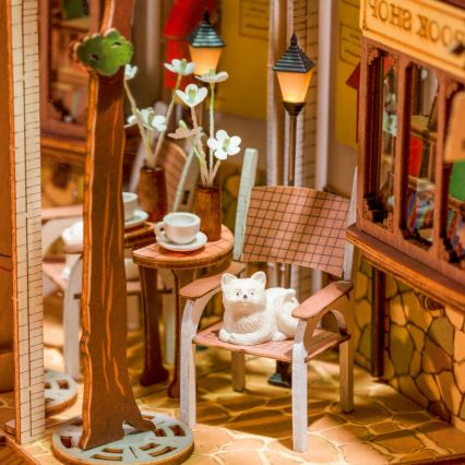 RoboTime - LED držač za knjige Sunčani gradić 2xAAA